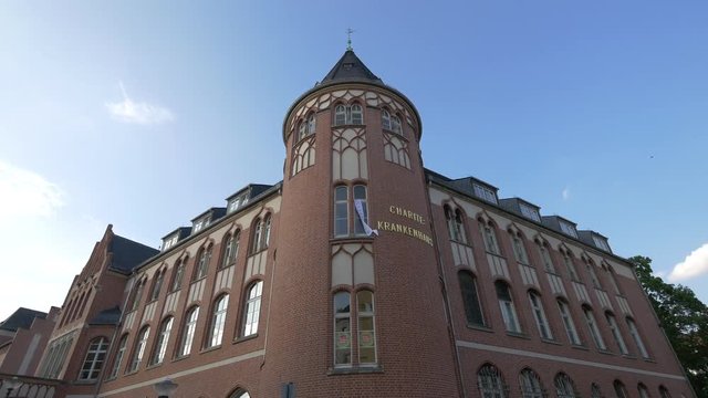The Charite Krankenhaus building in Berlin