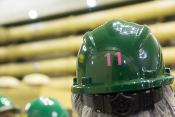 Industrial zone, Steel pipelines and equipment in power plant