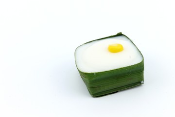 Thai pudding with coconut