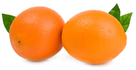orange isolated on white background