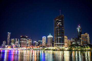 Fototapeta na wymiar Brisbane City, QLD