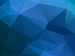 geometric blue background