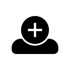 doctor, person with medical cross