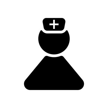 nurse, simple female symbol