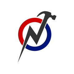 tool logo. equipment icon. vector eps 08.