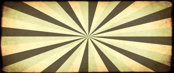 Grunge banner with paper texture and striped brust pattern