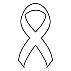 campaign ribbon isolated icon vector illustration design