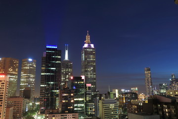 Fototapeta na wymiar Melbourne Australia cityscape