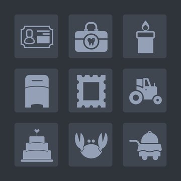 Premium set of fill icons. Such as flame, field, photo, furniture, sweet, identification, double, fresh, agricultural, picture, business, dental, room, frame, bedroom, fire, care, border, pie, tooth