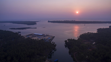 Fototapeta premium Kerala Gods own country 