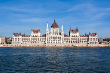 Fototapeta premium Hungarian Parliament Building, Budapest, Hungary