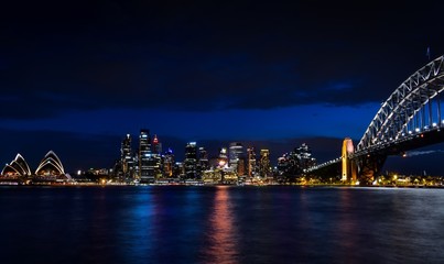 Fototapeta na wymiar Sydney at night