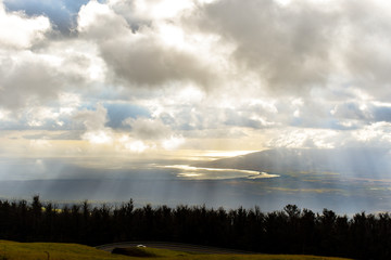 Fototapeta na wymiar Sunset Haleakala