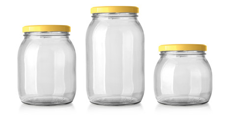 jar glass isolated