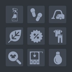 Premium set of fill icons. Such as housework, spray, percent, home, clothes, footwear, household, power, fashion, pair, female, energy, leaf, sale, idea, old, collection, slipper, clothing, house