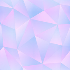 Obraz premium Purple color triangle seamless pattern
