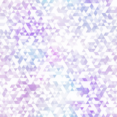 Purple triangle seamless pattern