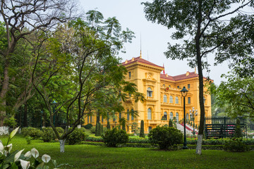 The Ho Chi Minh Palast in Hanoi, Vietnam