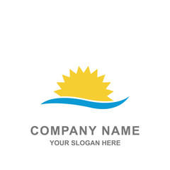 Sunrise Logo Vector Illustration