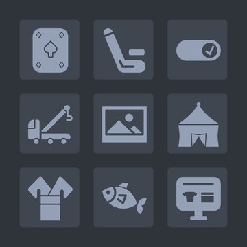 Premium set of fill icons. Such as game, card, circus, match, competitive, road, accident, auto, team, food, competition, transportation, gambling, old, poker, sale, kimono, cricket, car, championship