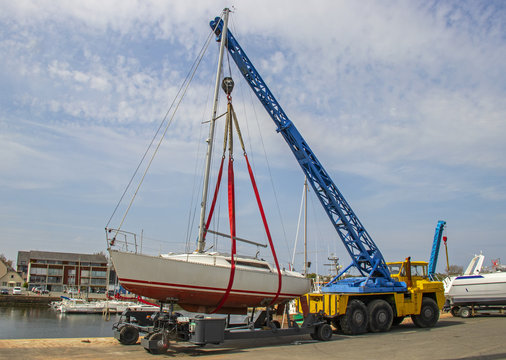 Grue portuaire