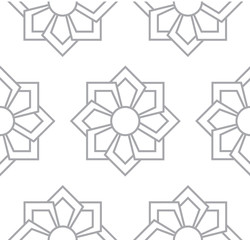 gray floral pattern seamless for backdrop