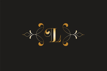 Elegant Letter Z  Golden Design.Creative Monogram Logo