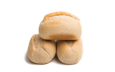 Fototapeta na wymiar French buns isolated
