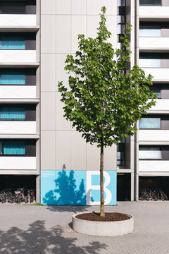 Geb&auml;ude au&szlig;en in M&uuml;nchen
