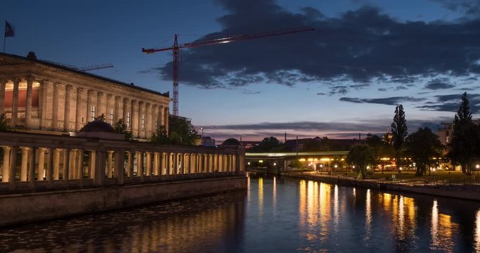 Timelapse of the Altes Nationalgalerie in Berlin