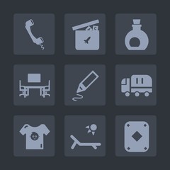 Premium set of fill icons. Such as mediterranean, transport, fresh, vacation, teddy, cargo, toy, pen, summer, poker, mobile, white, olive, phone, business, ball, kid, baby, sign, car, work, game, play