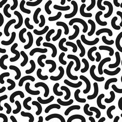 Seamless diagonal line pattern. Monochrome stripes black and white texture. Repeating geometric simple graphic abstract background
