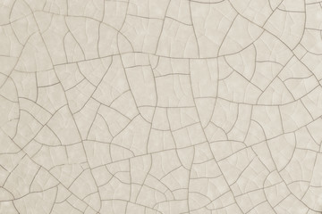 cracked ceramic surface