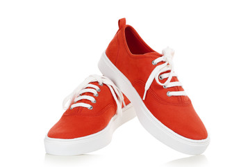 red suede shoes - 202910985