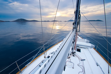 Sailing in Croatia