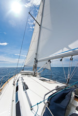 Obraz na płótnie Canvas Sailing in Croatia