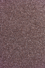 Brown glitter sparkling background. Shiny glam abstract texture. 