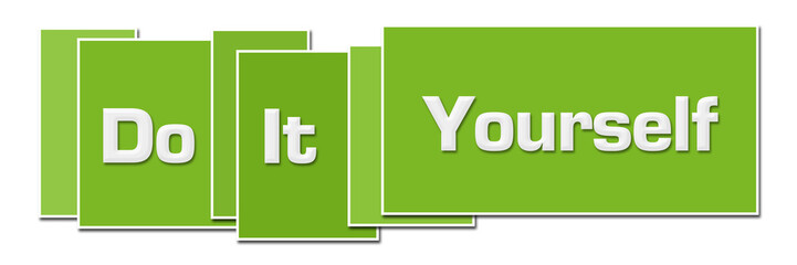 Do It Yourself Green Color Boxes 