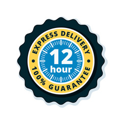12 Hour Express Delivery illustration