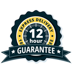 12 Hour Express Delivery illustration