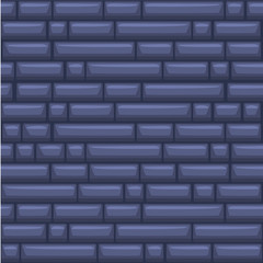 Seamless texture placing blue stone wall