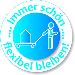 Button Haus Flexibilit&auml;t