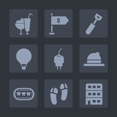 Premium set of fill icons. Such as healthy, hat, bank, headwear, dental, ice, energy, cone, fashion, jump, food, finance, footwear, dessert, white, dentist, parachute, technology, charger, sweet, city
