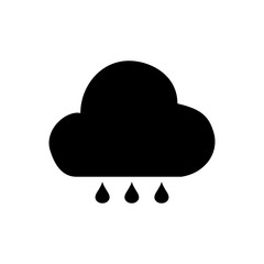 Fototapeta na wymiar rain icon illustration isolated vector sign symbol