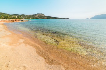 calm clear water in Porto Istana