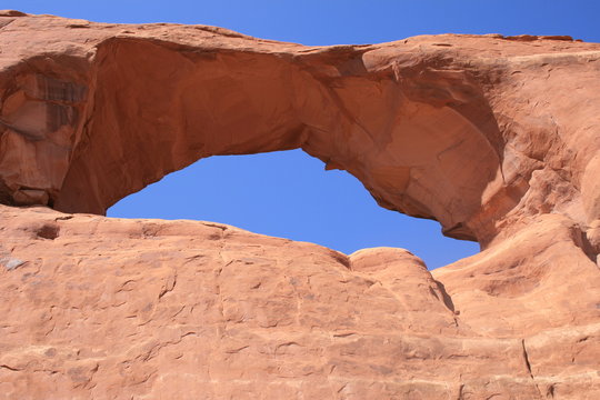 Felsen mit durchsichty