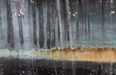 Hintergrund in rostigen, blauen und braunen Farben, Vintage Look