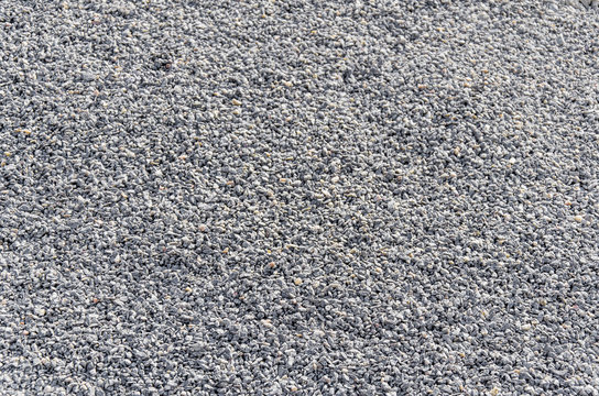 Fine grained gravel, gray