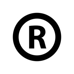 registered trademark symbol - obrazy, fototapety, plakaty
