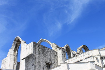 Ru&iacute;nas do Convento do Carmo